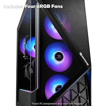 Amazon.com: iBUYPOWER Slate Black Gaming PC Desktop Computer